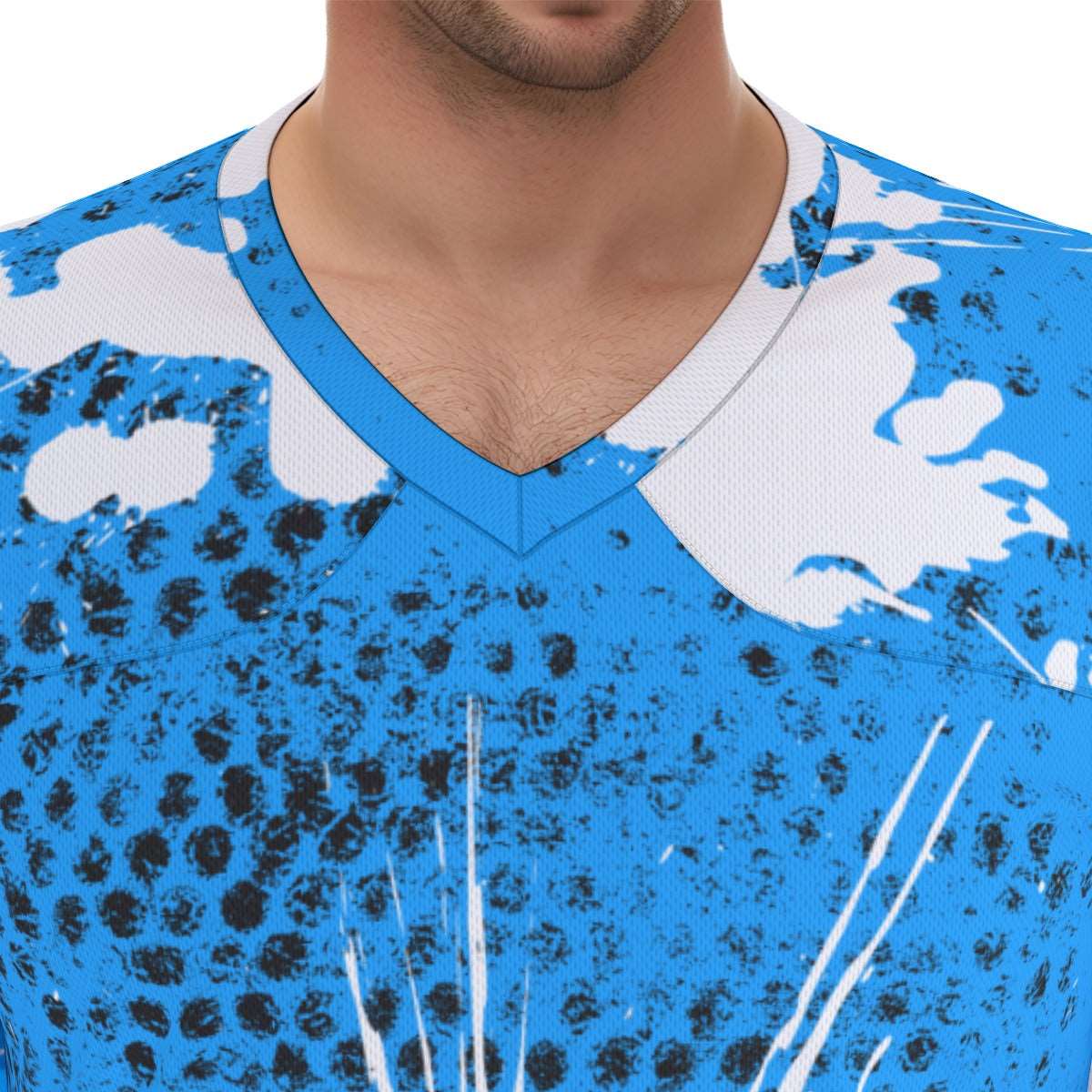Your Logo Goes Here All-Over Print Men's Football Jersey