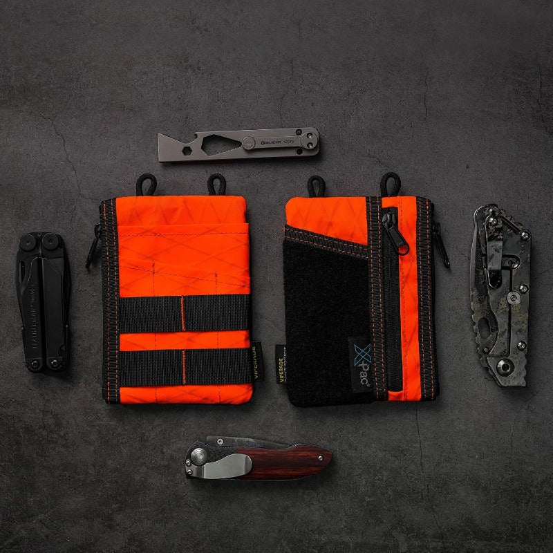 VE16 X-Pac EDC Pocket Organizer for Men – 7-Pocket Tactical Pouch with YKK Zipper