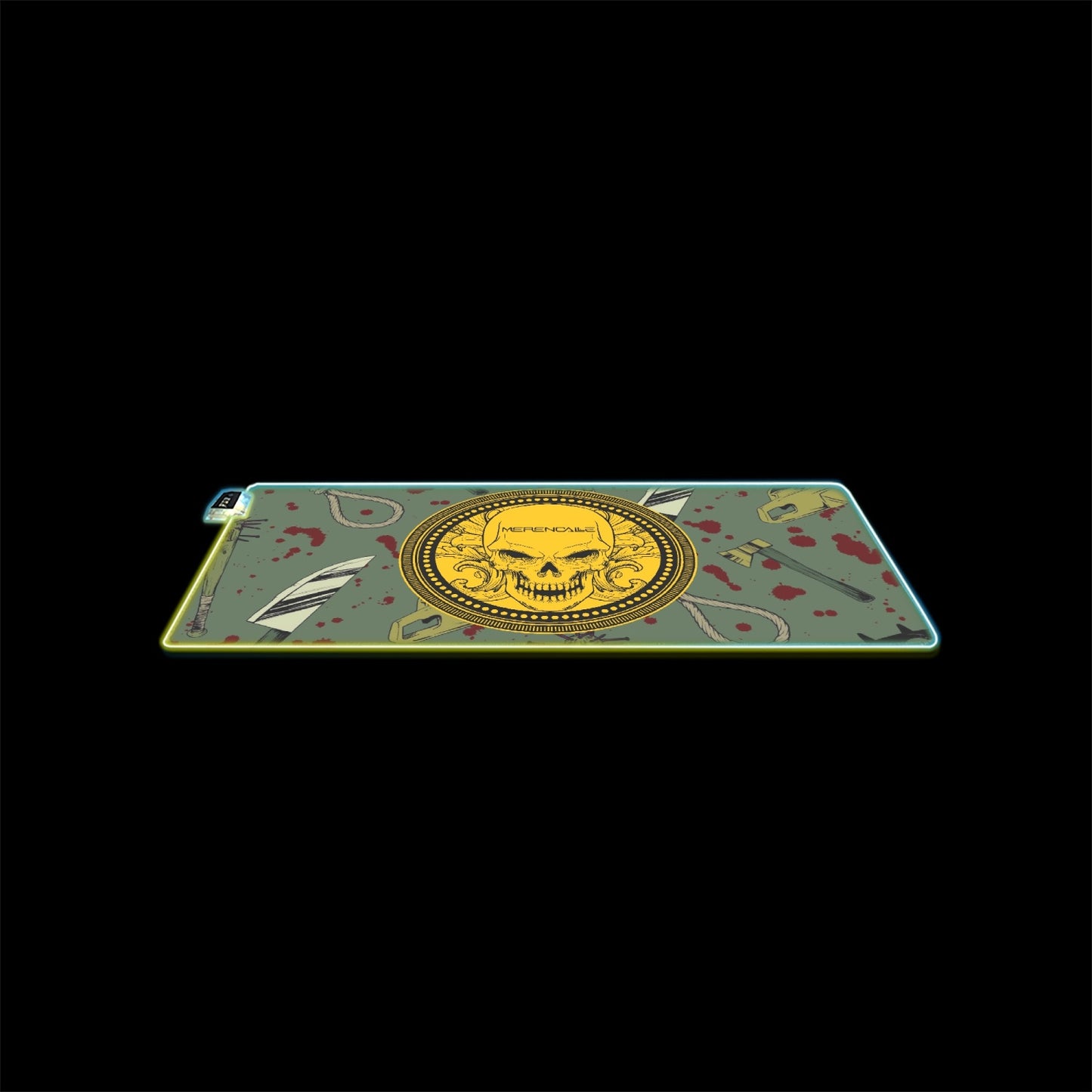 Merencalle Transparent Type LED Gaming Mouse Pad