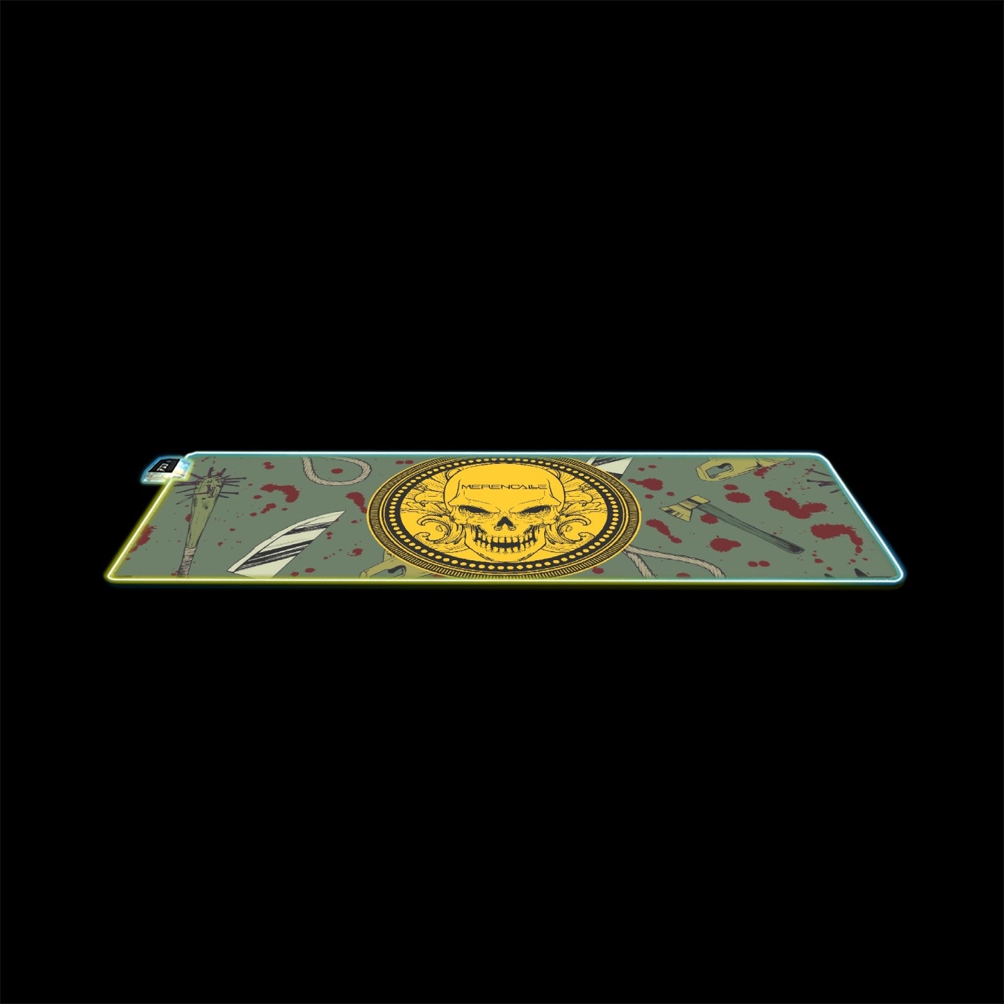 Merencalle Transparent Type LED Gaming Mouse Pad