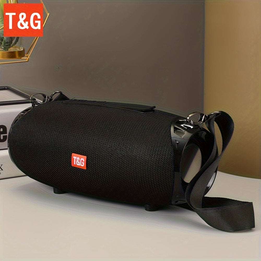 TG534 Wireless Stereo Outdoor Speaker - Dual Waterproof Speakers with TWS Subwoofer, Hands-Free Call, FM, TF Card, U Disk - Perfect for Mobile Phone, Tablet, TV, Music Lovers - Gift for Friends