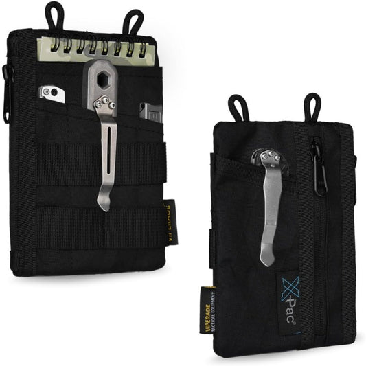 VE16N Tactical EDC Pouch for Men – Slim Organizer Wallet with YKK Zippers & X-Pac Fabric | Compact Multitool Carry