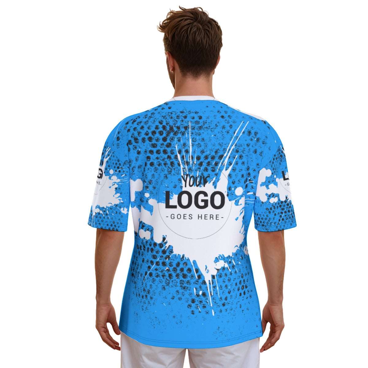 Your Logo Goes Here All-Over Print Men's Football  Jersey