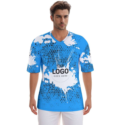 Your Logo Goes Here All-Over Print Men's Football  Jersey