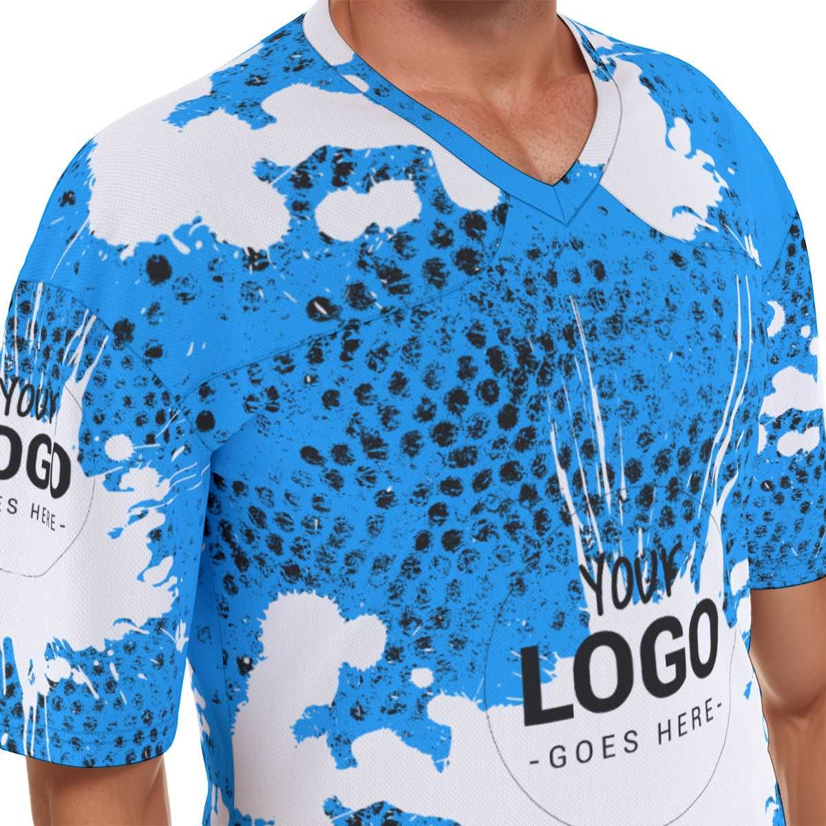 Your Logo Goes Here All-Over Print Men's Football  Jersey