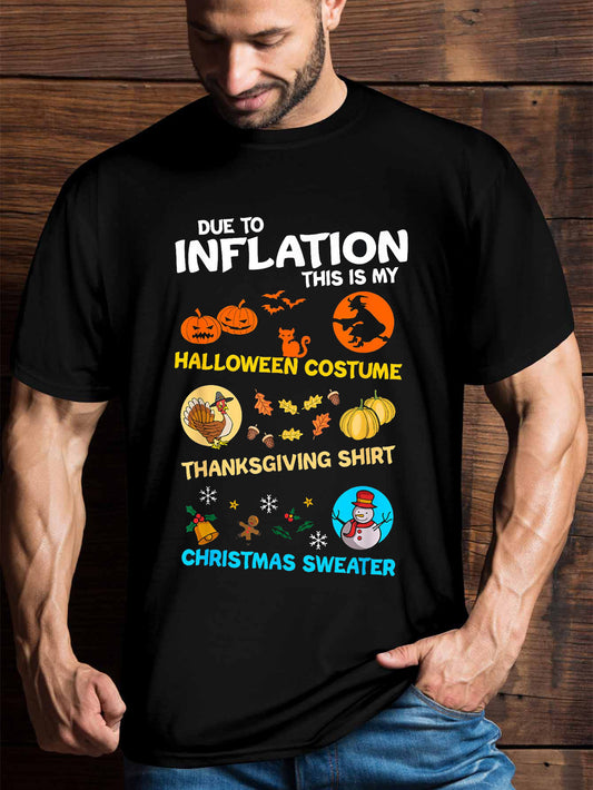 Unisex Halloween, Thanksgiving, & Ugly Christmas Costume T-Shirt – Fun Holiday Gift