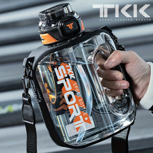 TKK Sports Water Bottle – TRITAN, BPA-Free, Leak-Proof, 1/1.6/2.1L for Gym, Fitness, & Outdoor Use