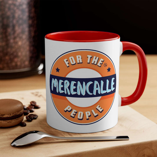 For The People MERENCALLE Colorful Accent Mugs, 11oz - Merencalle