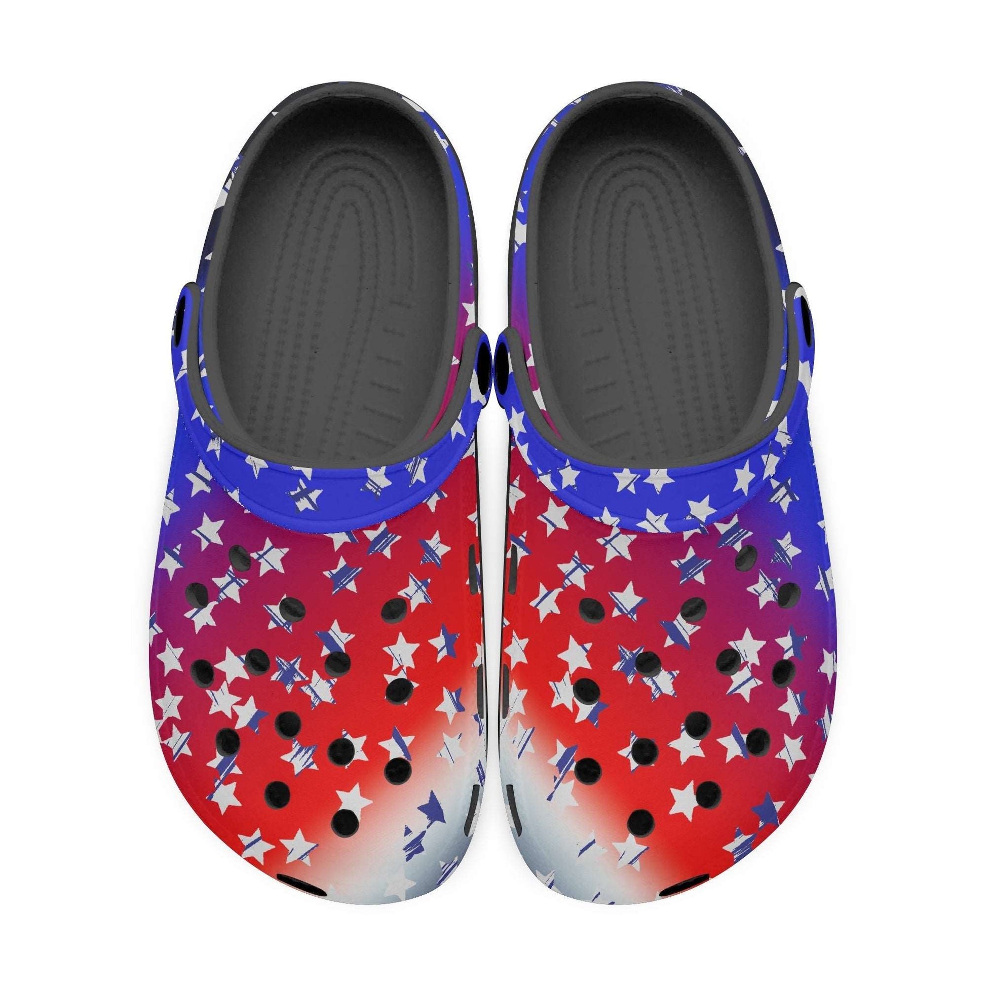 Home of the Brave custom All Over Printed Clogs - Merencalle