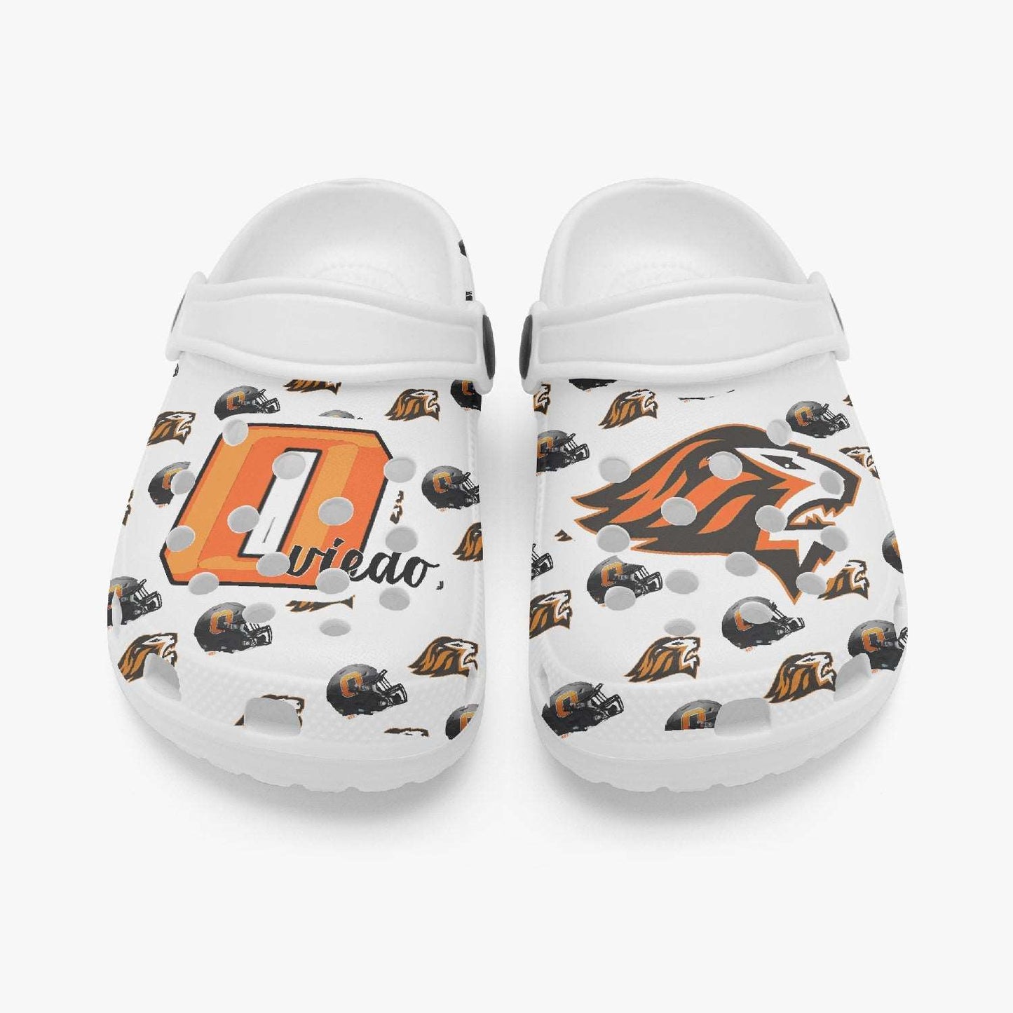 Oviedo High School in Florida Football Team All Over Printed Clogs- JTP - Merencalle